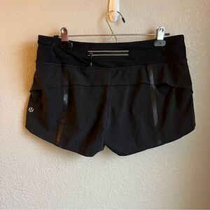 Lululemon Run Times Short Black 4”